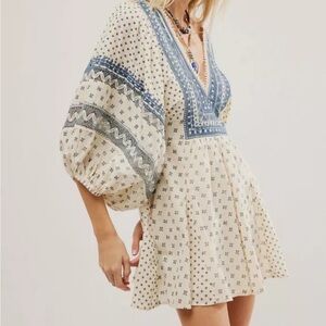 Free People Sweet Southwest Embroidered Dress